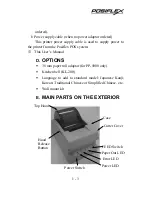 Предварительный просмотр 7 страницы POSIFLEX Aura PP-5000 User Manual