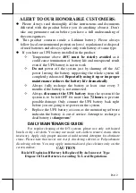 Preview for 2 page of POSIFLEX DT-308 Series User Manual