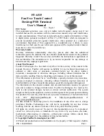 Preview for 1 page of POSIFLEX FT-6315 User Manual