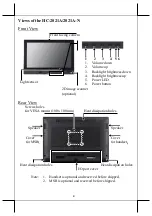 Preview for 4 page of POSIFLEX HC-2021A User Manual