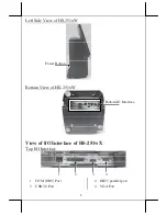 Предварительный просмотр 3 страницы POSIFLEX HS-2510W User Manual