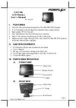 Preview for 1 page of POSIFLEX LM-2108 User Manual