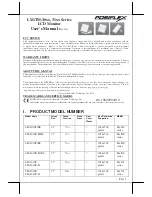 Preview for 1 page of POSIFLEX LM-3010F User Manual