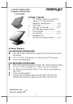 POSIFLEX LM-31 E Series User Manual preview