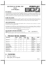 Preview for 1 page of POSIFLEX LM-3215 Series Manual