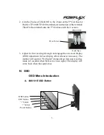 Preview for 3 page of POSIFLEX LM-6101E Series User Manual