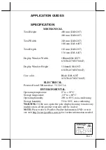 Preview for 5 page of POSIFLEX LM-6207 User Manual