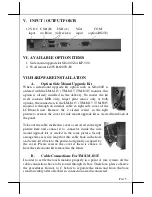 Preview for 5 page of POSIFLEX LM-8115 User Manual