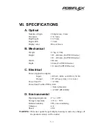 Preview for 14 page of POSIFLEX PD-2100 Series User Manual