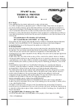 POSIFLEX PP-6907 Series User Manual preview