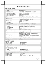 Preview for 20 page of POSIFLEX PP-6907 Series User Manual