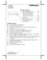 Preview for 1 page of POSIFLEX PP-7600 User Manual