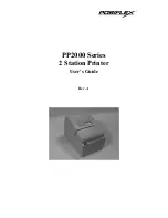 POSIFLEX PP2000 Series User Manual preview