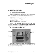 Preview for 9 page of POSIFLEX PP2000 Series User Manual