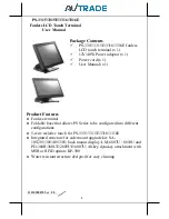 POSIFLEX PS-3315 User Manual preview