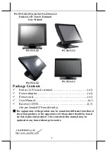 POSIFLEX PS-3515-G2 User Manual предпросмотр