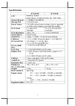 Preview for 7 page of POSIFLEX RT-2015E User Manual