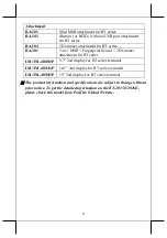 Preview for 8 page of POSIFLEX RT-2015E User Manual