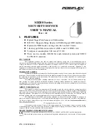 POSIFLEX SD200 Series User Manual preview