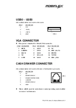 Preview for 14 page of POSIFLEX TX-3700 Series Technical Manual