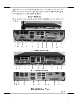 Preview for 8 page of POSIFLEX TX-4200 User Manual