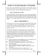 Preview for 2 page of POSIFLEX XP-2000 Series User Manual