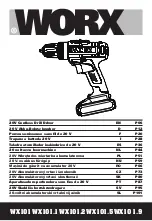 Preview for 1 page of Positec Worx WX101 Instruction Manual