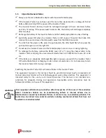 Preview for 53 page of Positron 3782101C/50 User Manual