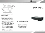 Preview for 1 page of Positron G1002-M+ Self-Installation Manual