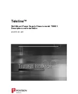 Positron Teleline 750003 Description And Installation preview