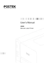 Preview for 1 page of Postek iQ200 User Manual