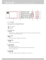 Предварительный просмотр 6 страницы Postium HLB-4K Operational Instructions