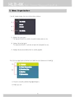 Предварительный просмотр 8 страницы Postium HLB-4K Operational Instructions