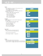 Предварительный просмотр 11 страницы Postium HLB-4K Operational Instructions