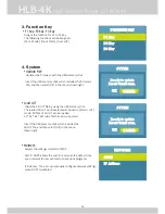 Предварительный просмотр 12 страницы Postium HLB-4K Operational Instructions