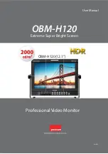 Postium OBM-H120 User Manual preview