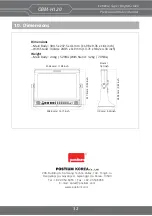 Предварительный просмотр 32 страницы Postium OBM-H120 User Manual