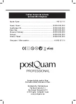 Preview for 16 page of postQuam PQPAE1013 Manual