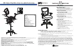 Preview for 1 page of Posture Depot HW Basics Plus Assembly Instructions