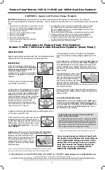 Preview for 2 page of Posture Pump Disc Hydrator 1100-S Instructions