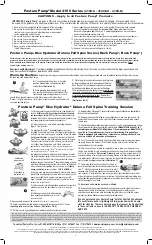 Preview for 2 page of Posture Pump Disc Hydrator 4100 Series Instructions