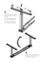 Preview for 4 page of Posturite 8833003 Assembly Instructions Manual