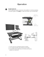 Preview for 4 page of Posturite DeskRite 100 Setup Manual