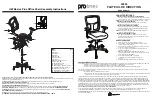 Preview for 2 page of Posturite HW Basics Plus Office Quick Start Manual