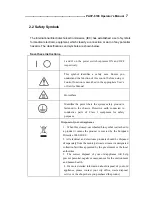 Preview for 8 page of Potec PACP-6100 Operator'S Manual