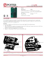 Potter CA-6500 Installation preview