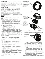 Preview for 2 page of Potter PAD100-6DB Quick Start Manual