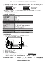 Предварительный просмотр 2 страницы Potter PAD100-DUCT Installation Manual