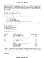 Preview for 5 page of Potter PFC 2000RC Installation, Operation And Instruction Manual