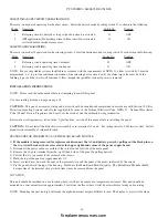 Preview for 16 page of Potter PFC 2000RC Installation, Operation And Instruction Manual